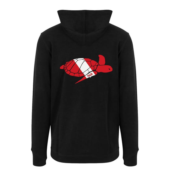 Hoodie - Unisex Turtle Zip Hoodie