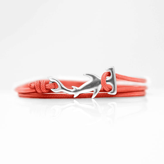 Jewelry - Bracelet - Hammerhead Clasp Sterling Sliver Coral Sunrise