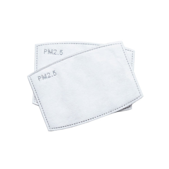 Manta Ray Recycled Plastic Face Mask with Cloth Filter Pocket + 5 Filters