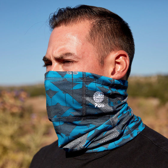 Eagle Ray Recycled Plastic Face Mask / Sun Shield + 2 Filters Success