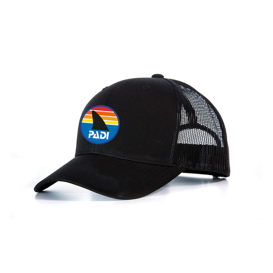 Retro Shark Fin Trucker Hat